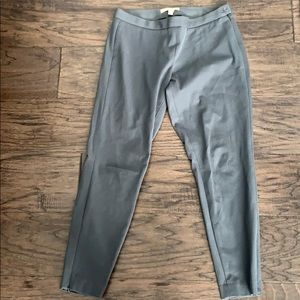 Grey skinny work pants